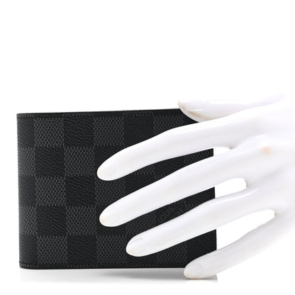 Louis Vuitton Damier Graphite Slender Wallet 2 of 9