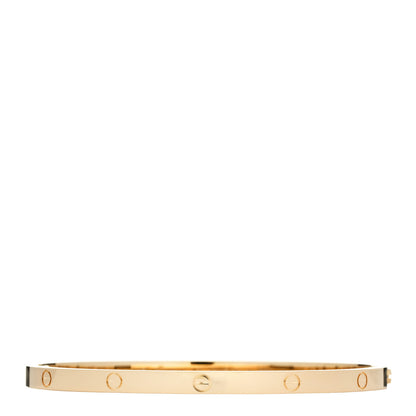 Cartier 18K Yellow Gold Small LOVE Bracelet 17 1 of 8