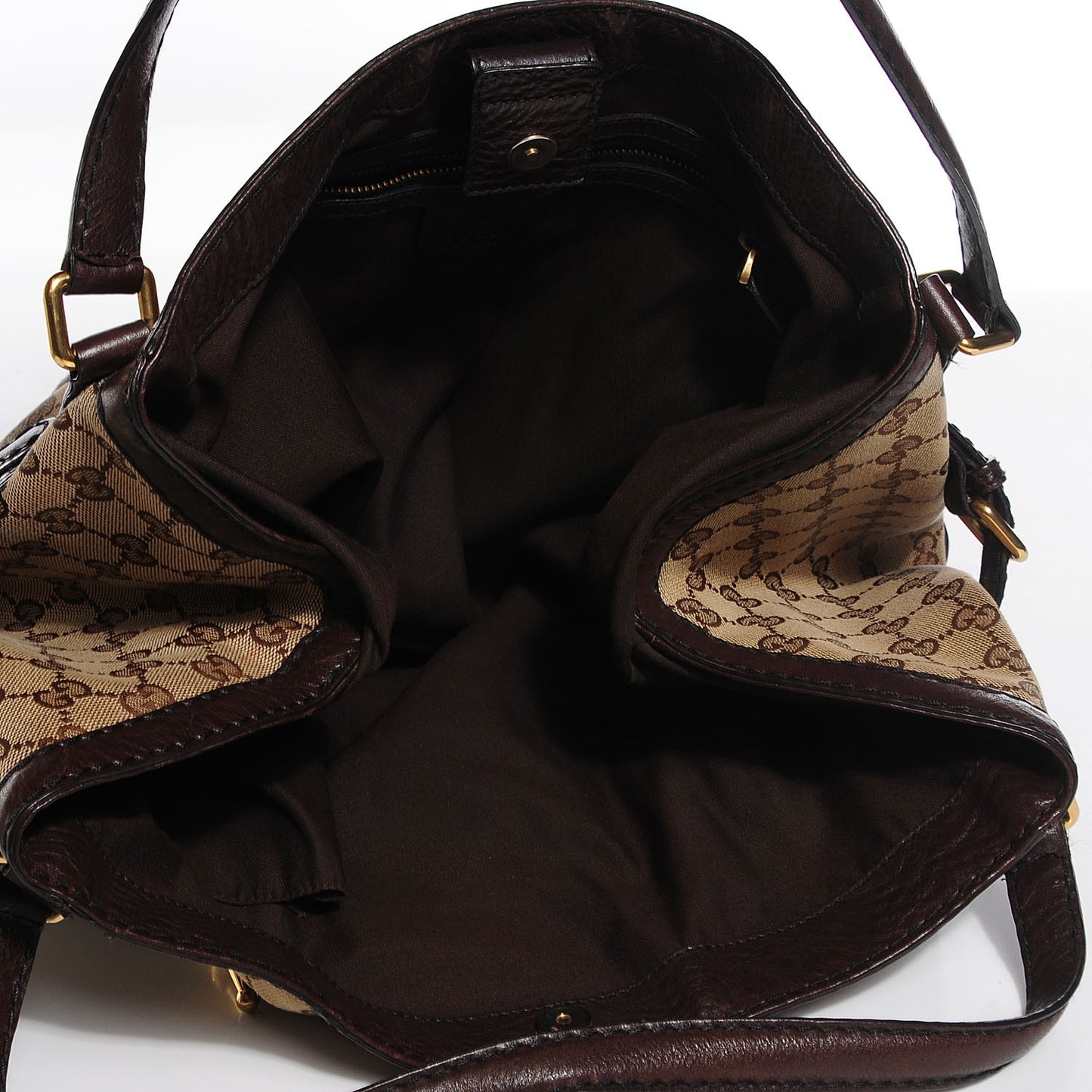 Monogram Medium Jockey Tote Brown