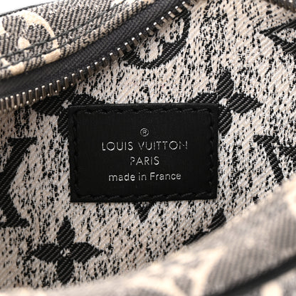 Louis Vuitton Monogram Jacquard Denim Loop Black 6 of 11