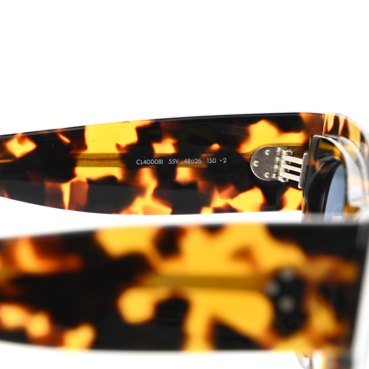 Celine Sunglasses CL 40008I Tortoise 6 of 7