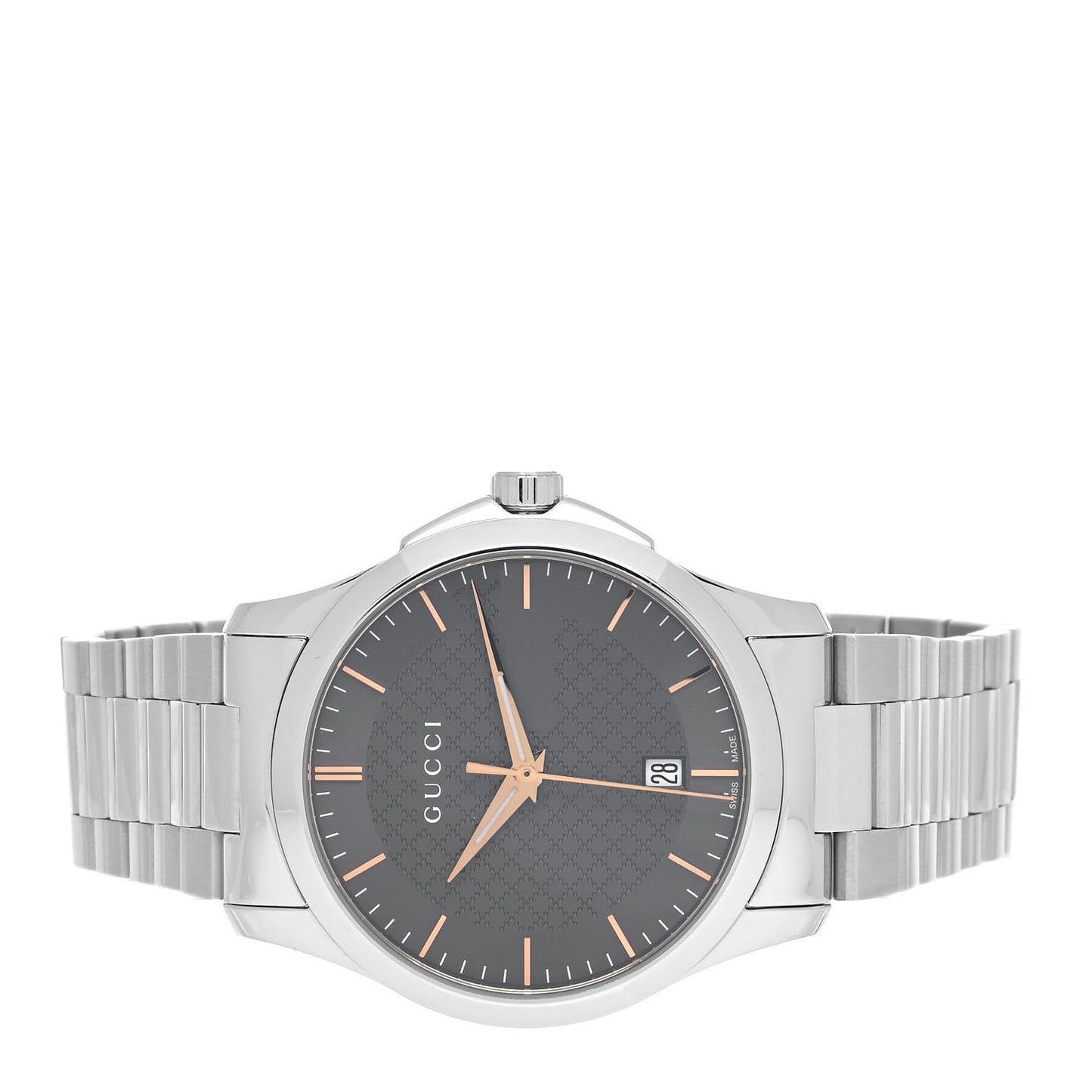Stainless Steel 38mm G-Timeless Quartz Watch Grey
