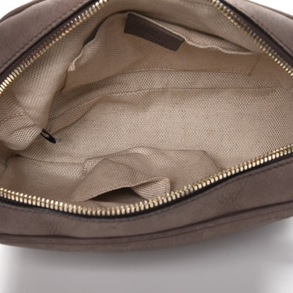 Gucci Vitello Range Small Soho Disco Bag Grey Field 5 of 13