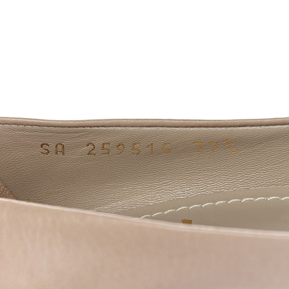 Saint Laurent Calfskin Palais 105 Pumps 37.5 Beige 8 of 9