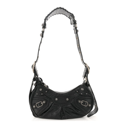 Balenciaga Agneau Arena Le Cagole Shoulder Bag XS Black 1 of 12