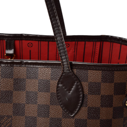 Louis Vuitton Damier Ebene Neverfull MM 22 of 22
