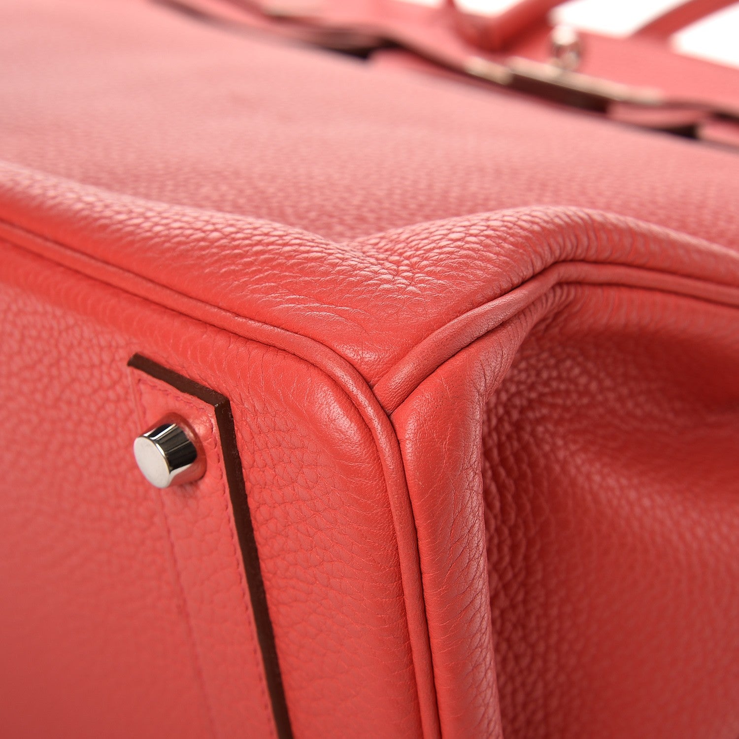 Hermes Taurillon Clemence Birkin 40 Bougainvillea 38 of 39