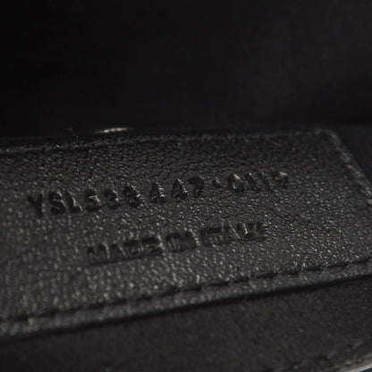 Saint Laurent Lambskin Teddy Drawstring Bag Black 9 of 13