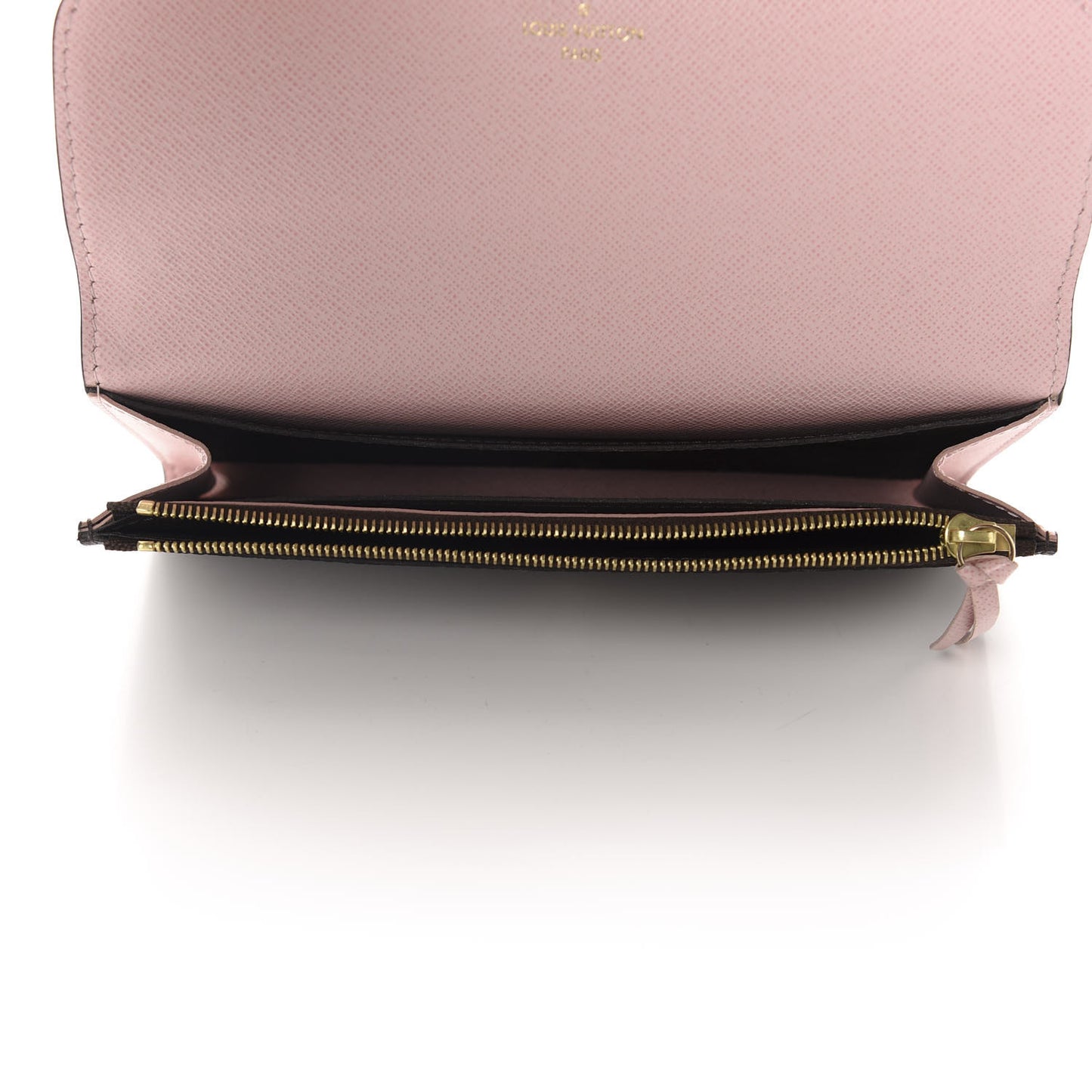 Monogram Emilie Wallet Rose Ballerine