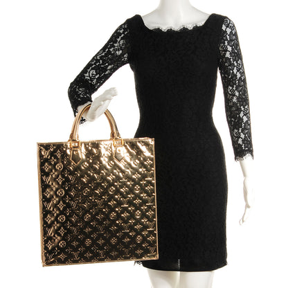 Louis Vuitton Monogram Miroir Sac Plat Gold 2 of 7