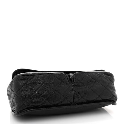 Chanel Grained Calfskin Medium Natural Beauty Flap Black 4 of 10