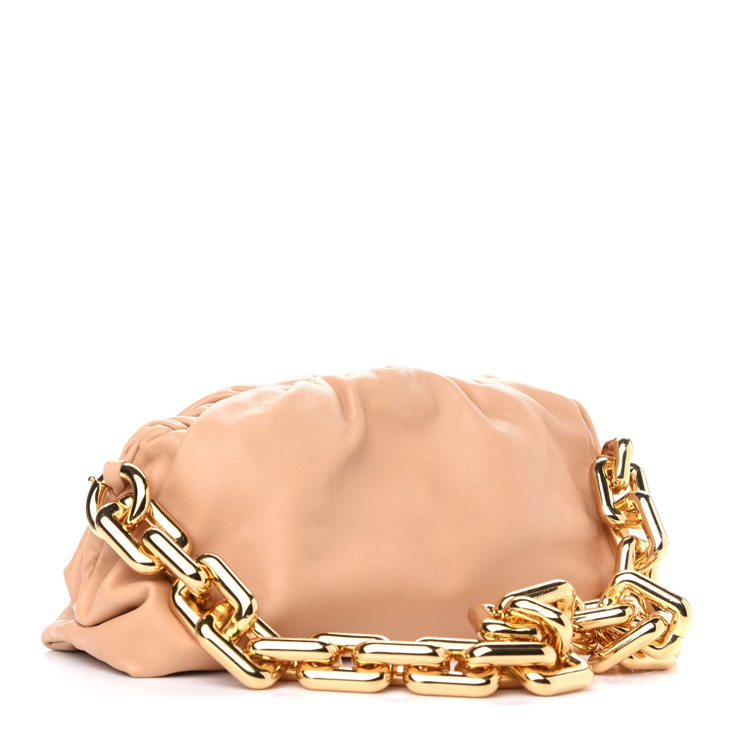 Calfskin The Pouch Chain Almond