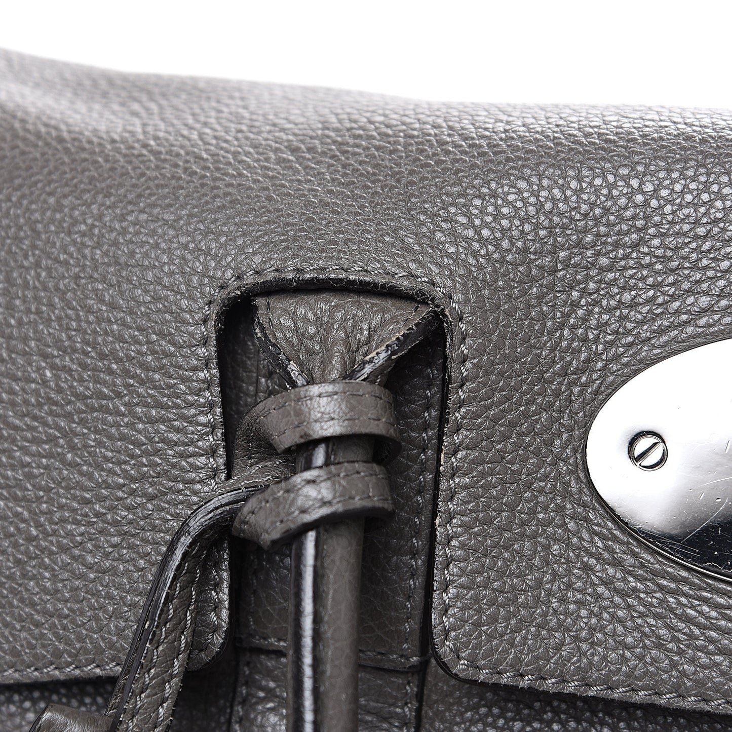 Classic Grain Calfskin Bayswater Mole Grey