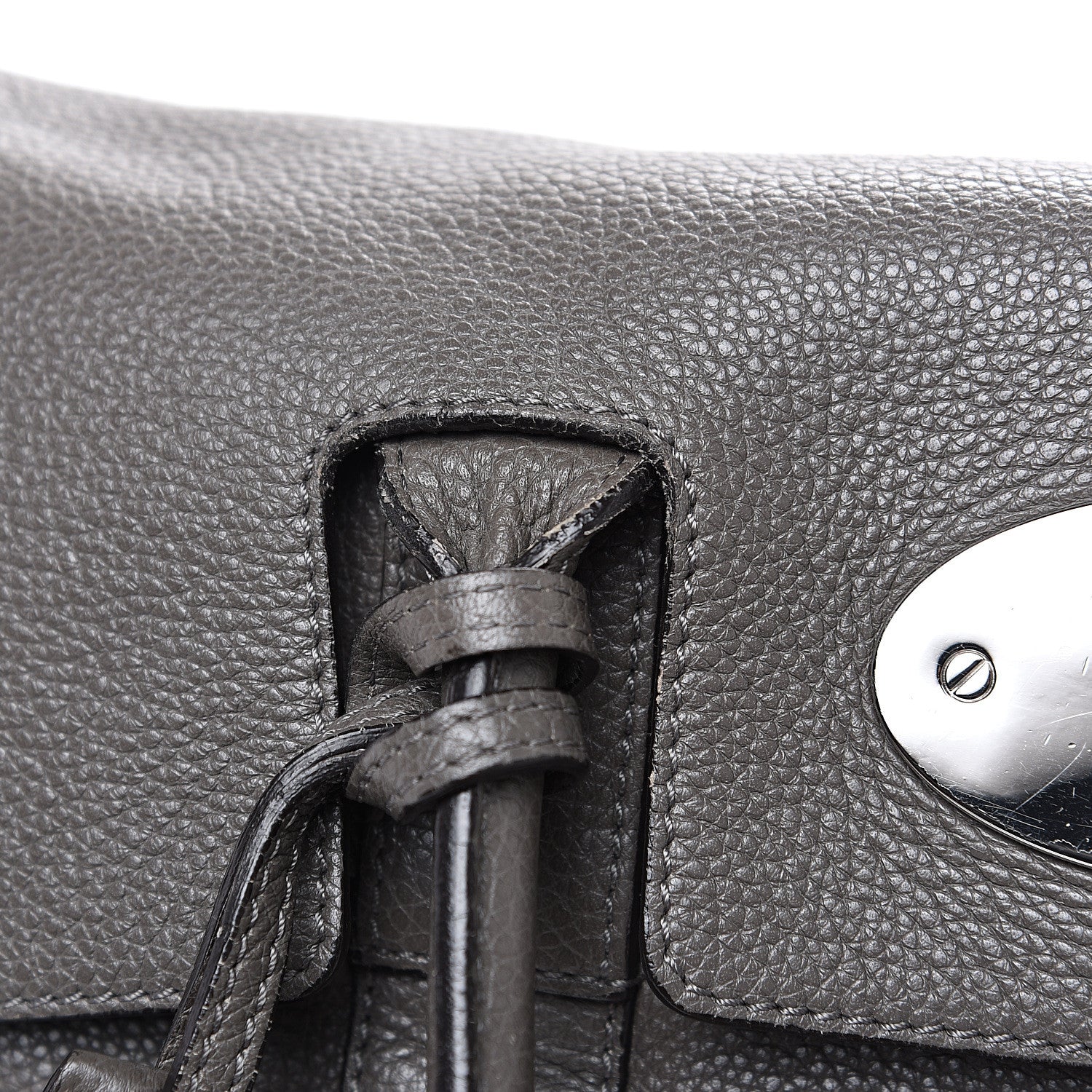 Mulberry Classic Grain Calfskin Bayswater Mole Grey 13 of 14