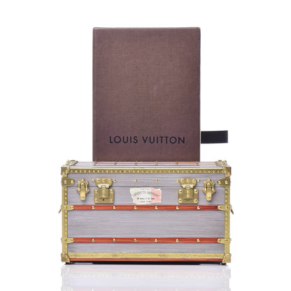 Louis Vuitton Mini Malle Zinc Trunk Paperweight Jewelry Box 10 of 10