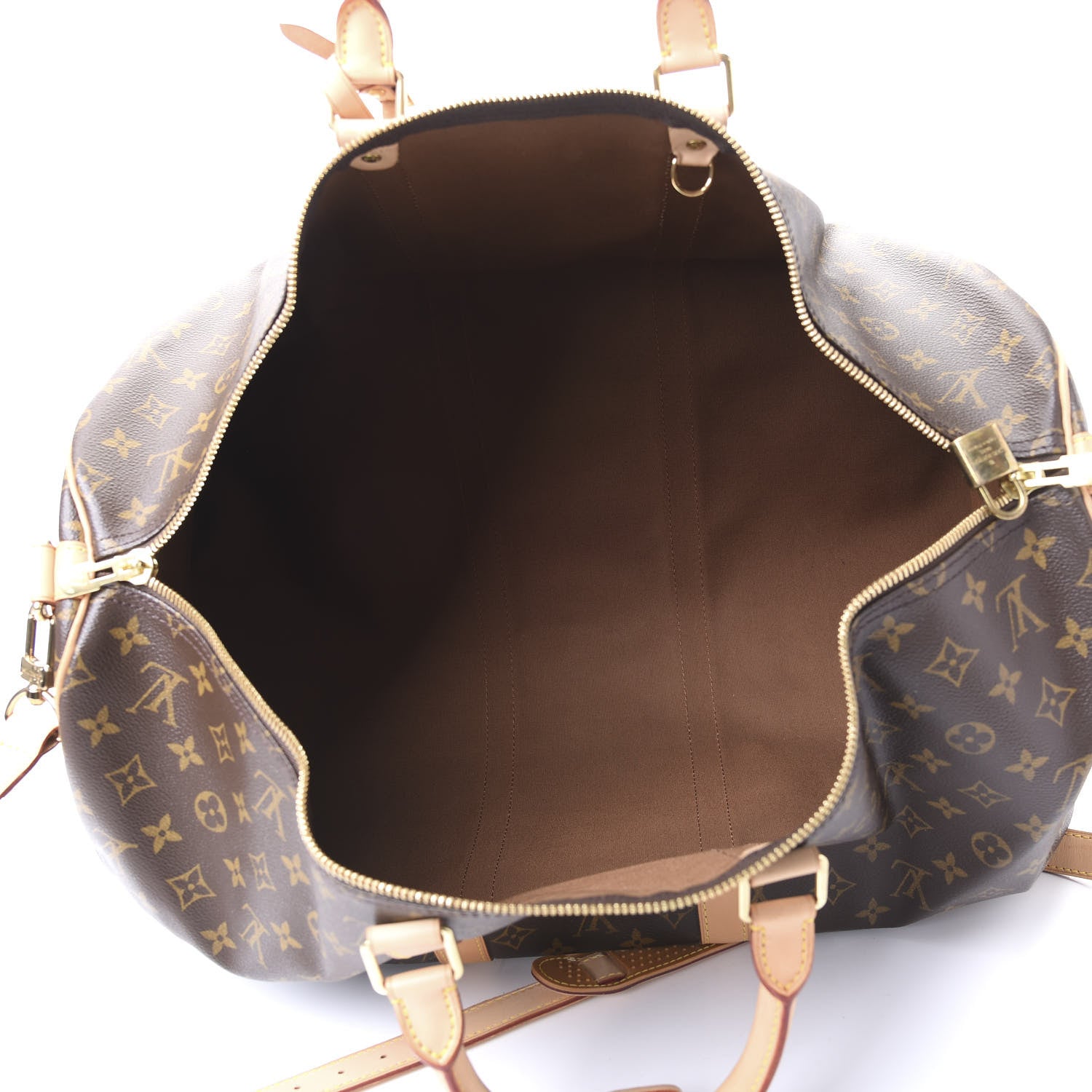 Louis Vuitton Monogram Keepall Bandouliere 55 4 of 11