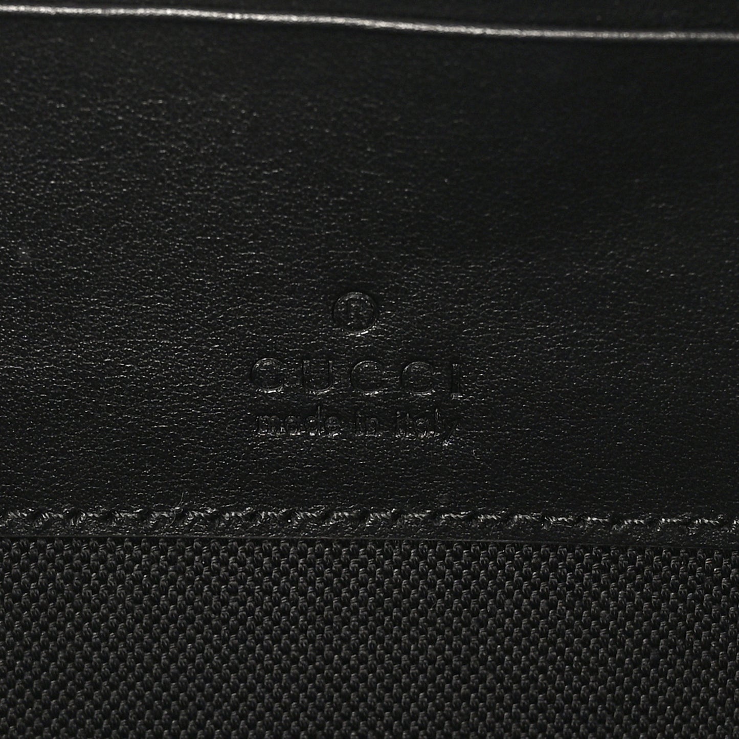 GG Supreme Monogram Web Small Shoulder Bag Black Grey