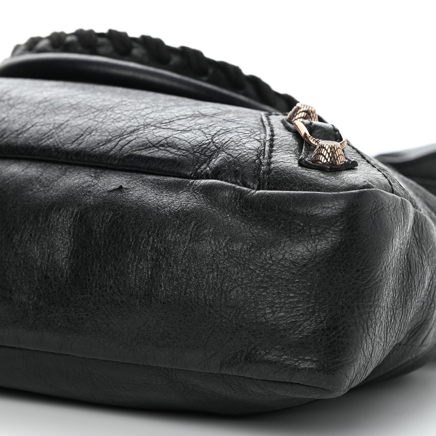 Balenciaga Agneau Giant 12 Rose Gold Hardware Town Black 10 of 15