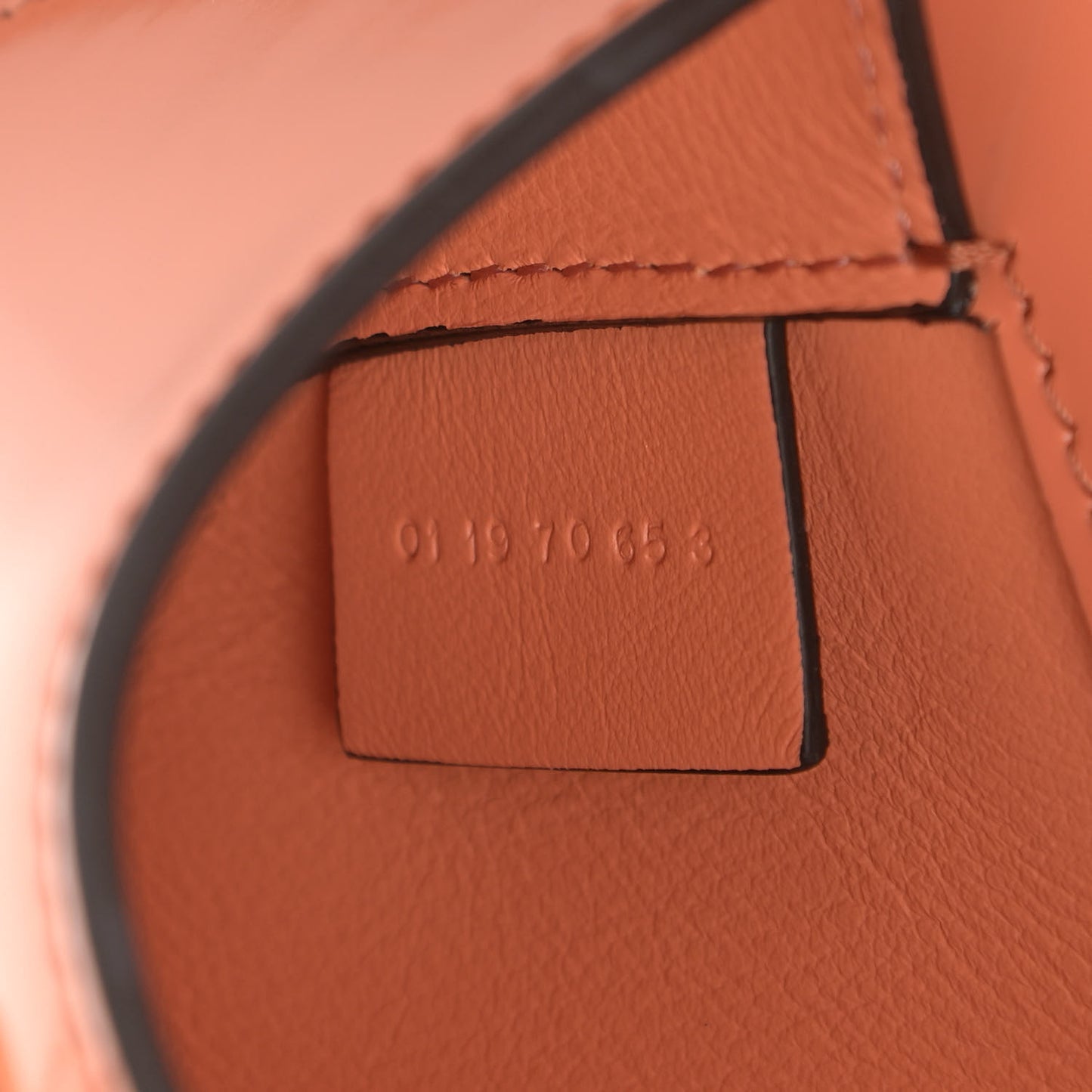 Patent Calfskin Suede Small Tess Bag Autumnal Brown