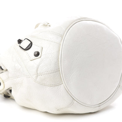 Balenciaga Agneau Classic Hardware Mini Pompon Ivory 7 of 14