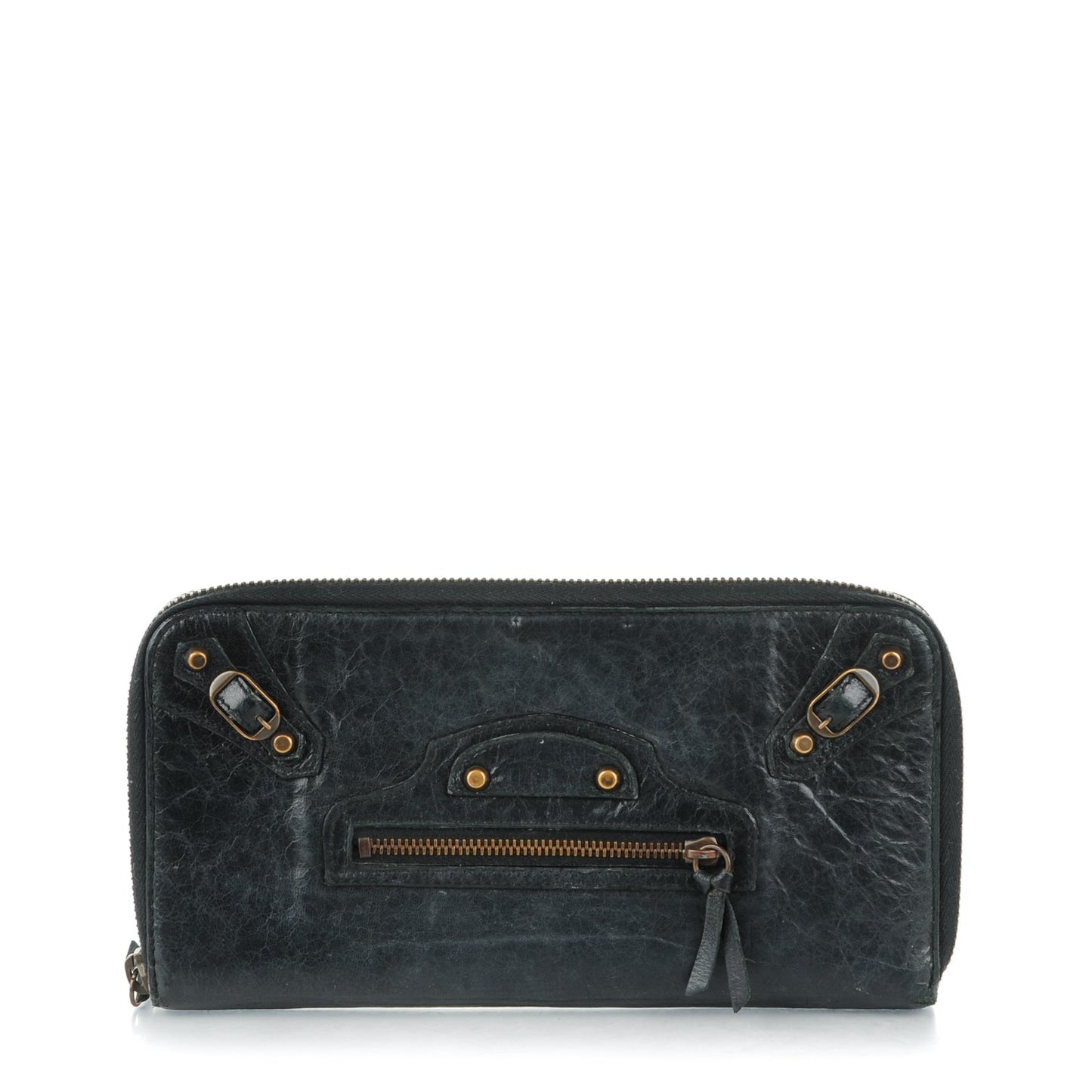 Chevre Classic Hardware Compagnon Wallet Black