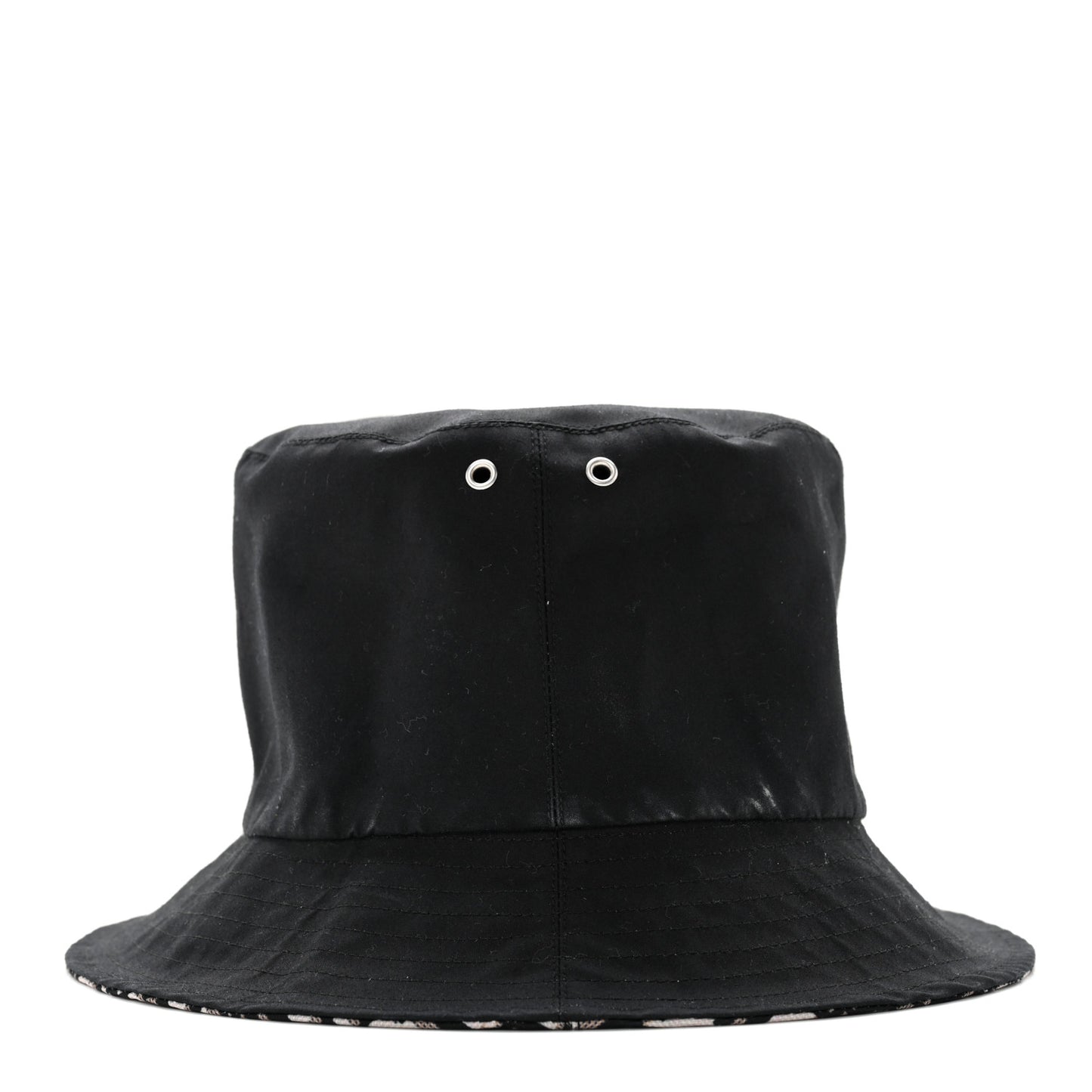 Oblique Reversible Teddy-D Brim Bucket Hat 58 Black