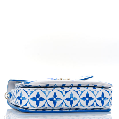 Louis Vuitton Monogram Giant By The Pool Pochette Metis MM Blue 4 of 8