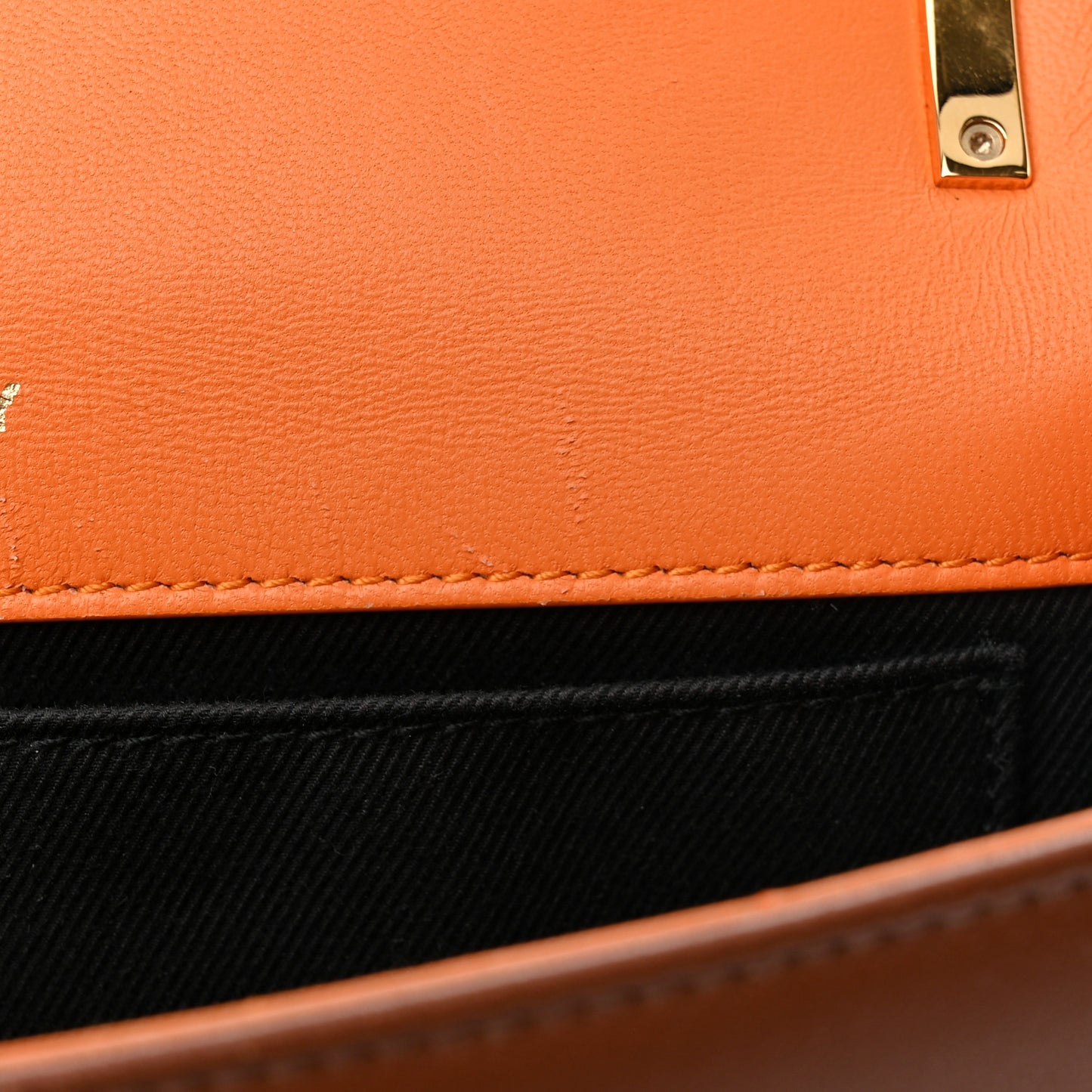 Lambskin Quilted Small Lola Bag Brown