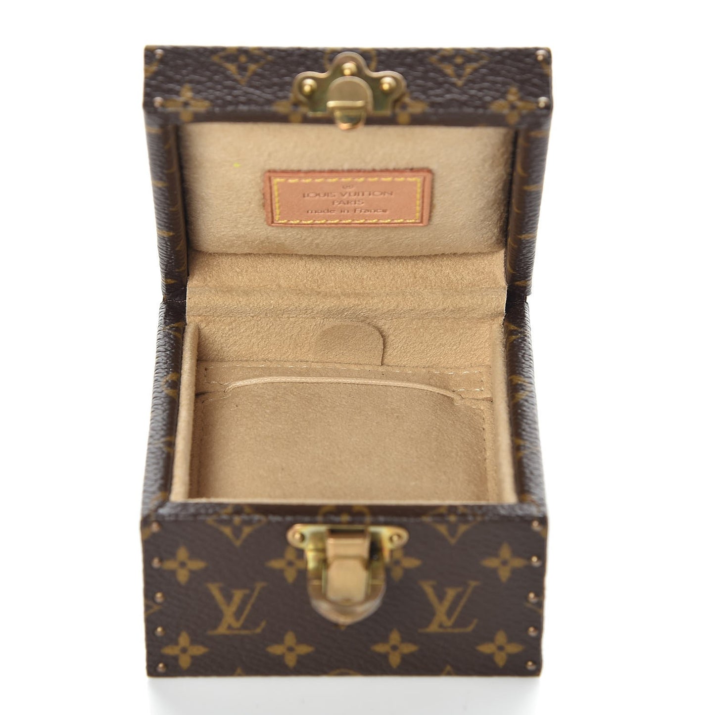 Monogram Ring Box Mini Trunk Case
