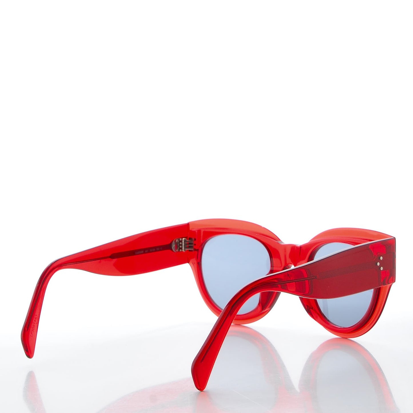 Acetate Cat Eye Sunglasses CL 40008F Red