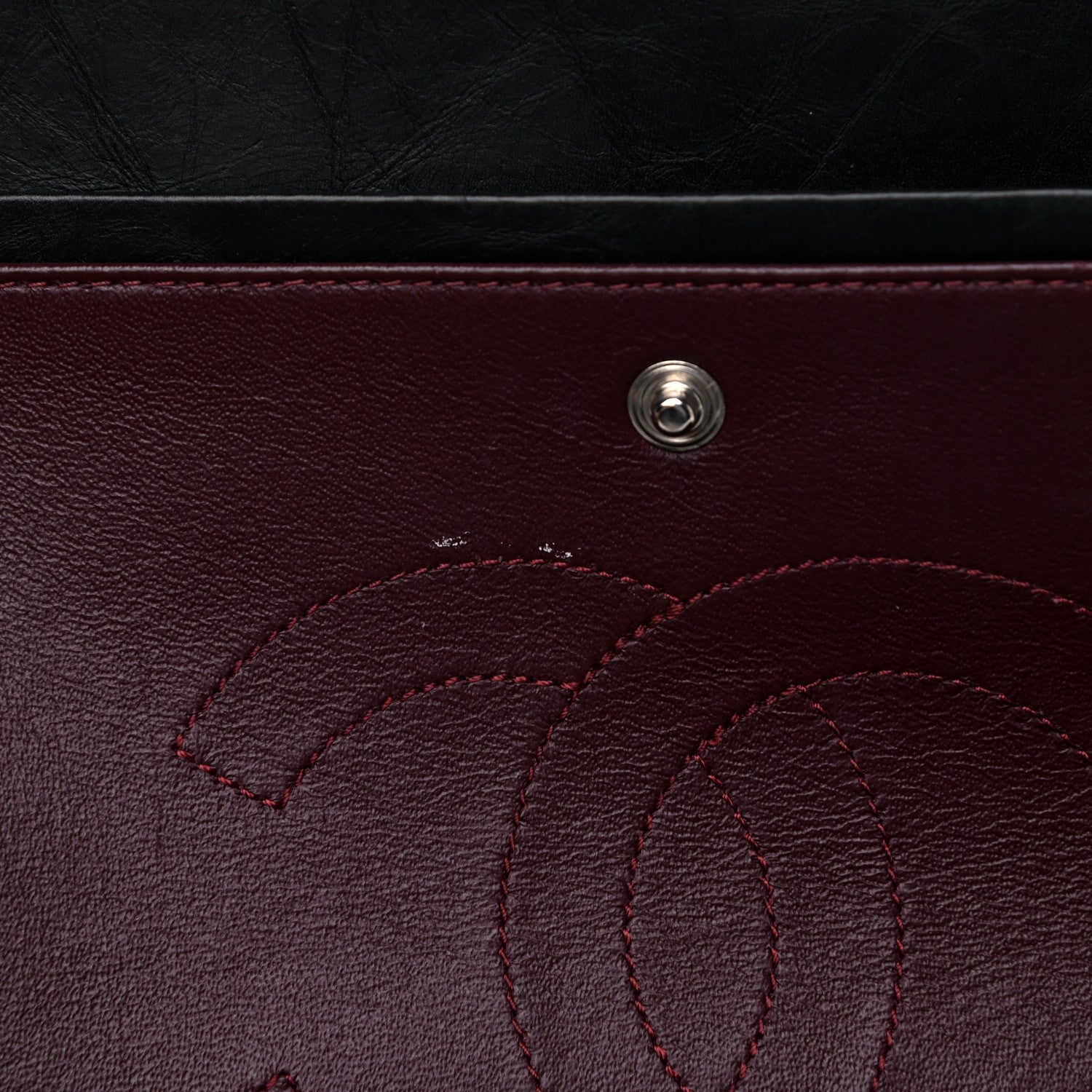 Chanel Aged Calfskin Quilted 2.55 Reissue 225 Flap Black 14 of 16