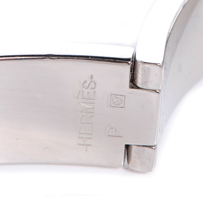 Hermes Narrow Enamel Clic Clac H Bracelet PM Rose Poudre 5 of 6