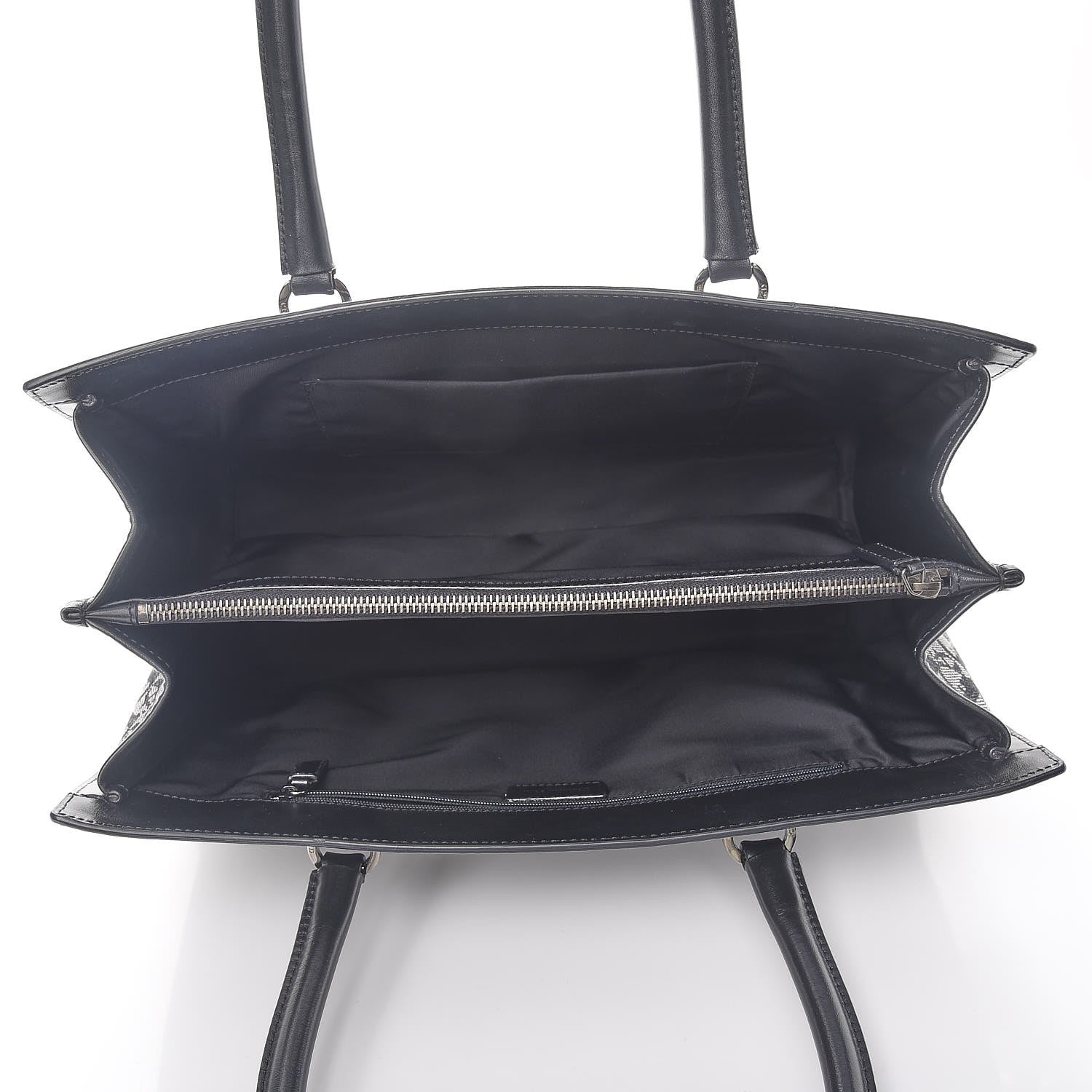 Christian Dior Monogram Tote Black 5 of 11