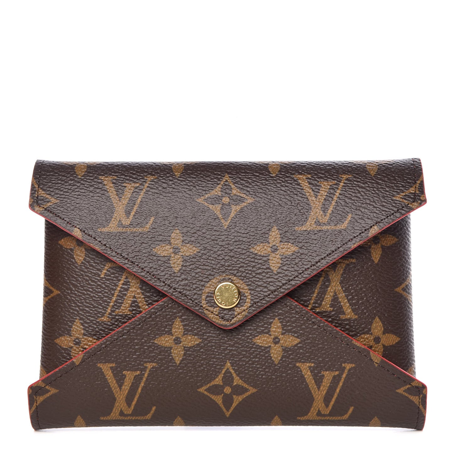 Monogram Medium Kirigami Pochette Insert Coquelicot