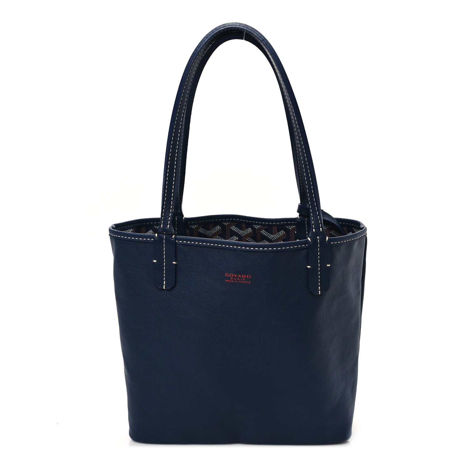 Goyard Goyardine Reversible Mini Anjou Navy 11 of 16