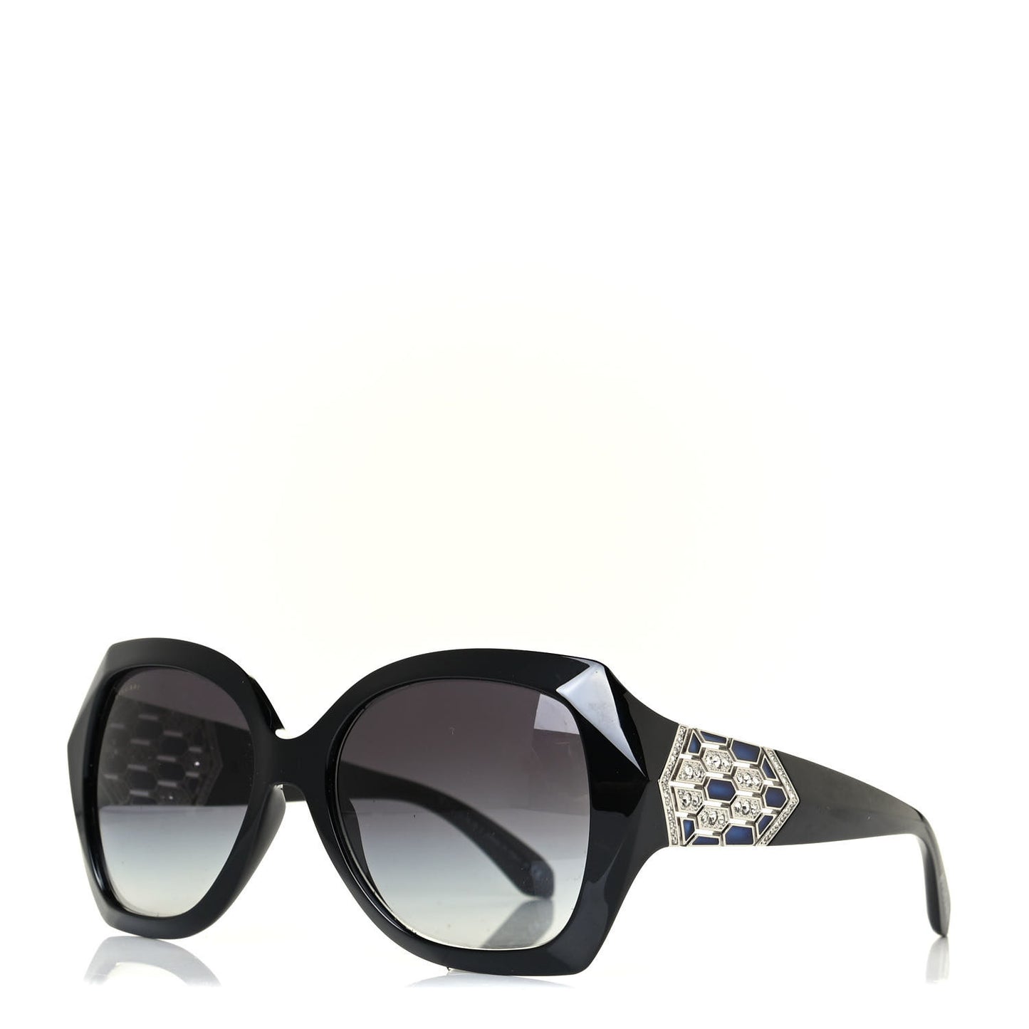 Crystal Flower 8182-B Sunglasses Black