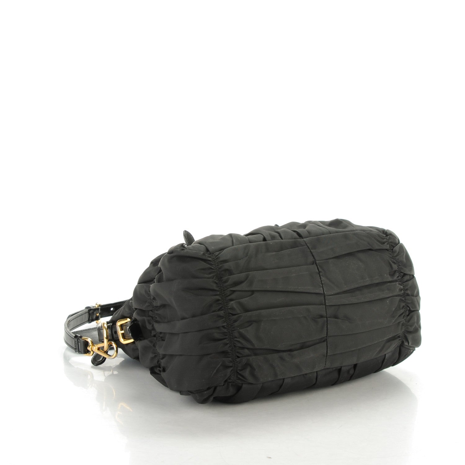Prada Tessuto Nylon Gaufre Tote Nero Black 4 of 8