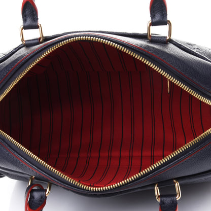 Louis Vuitton Empreinte Speedy Bandouliere 25 NM Marine Rouge 4 of 4