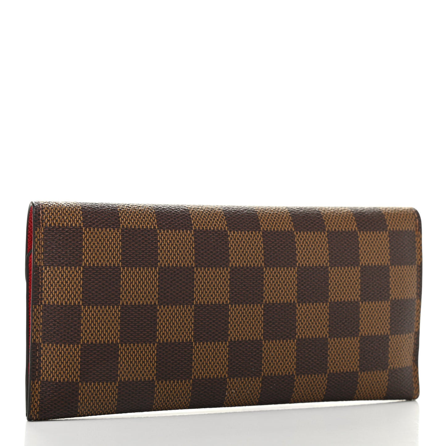 Damier Ebene Josephine Wallet Red