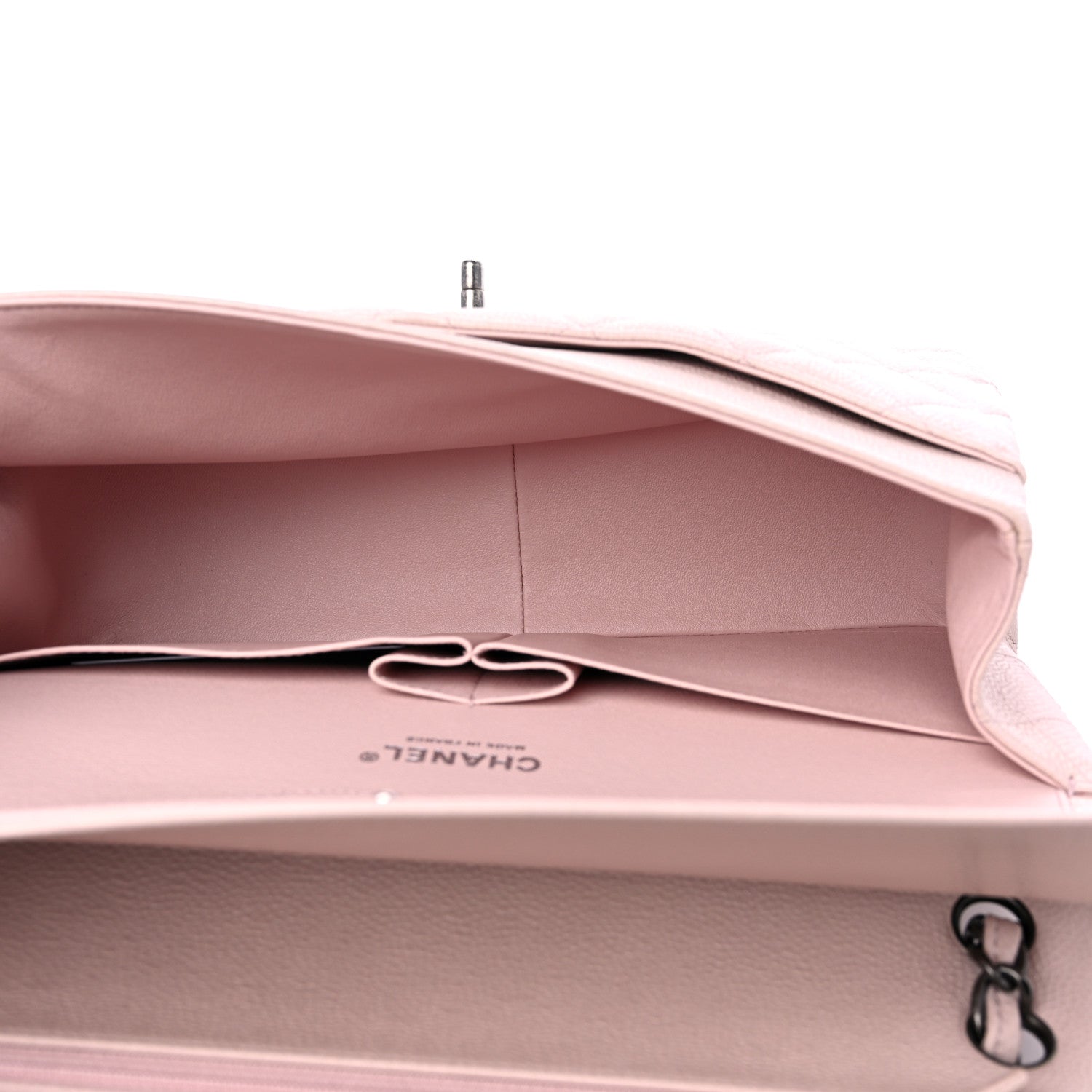Chanel Caviar Quilted Jumbo Double Flap Light Pink 5 of 8