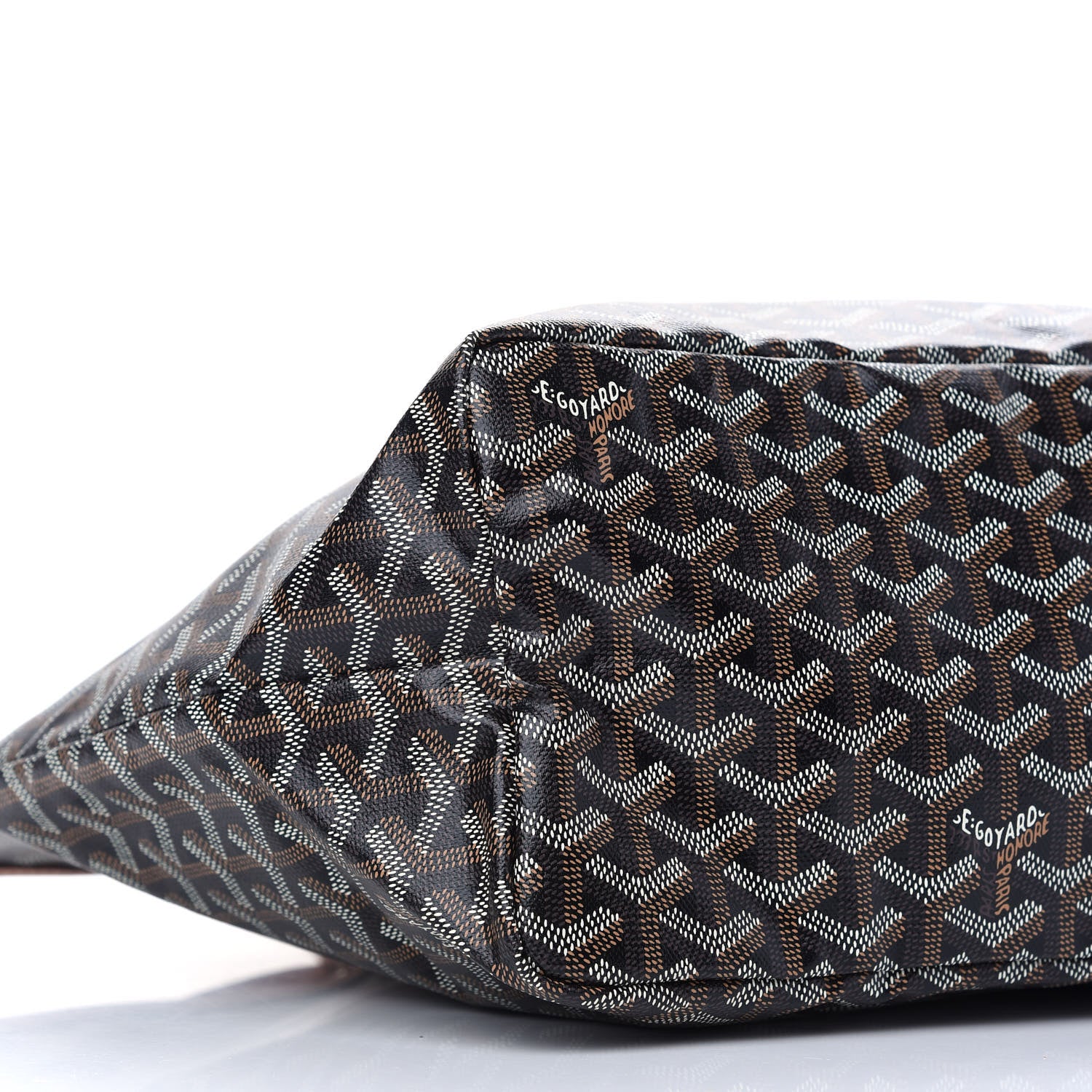 Goyard Goyardine Saint Louis PM Black Gold 9 of 10