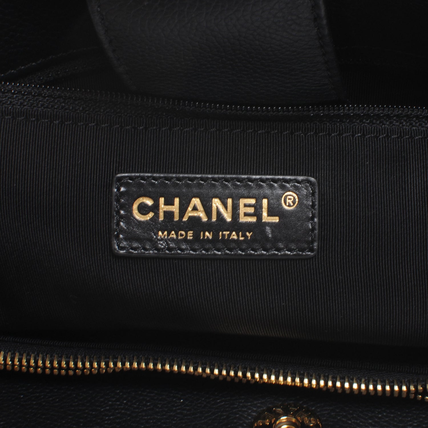Chanel Calfskin XL Cerf Tote Black 6 of 7