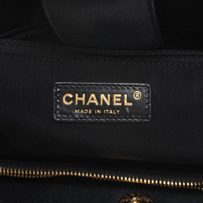 Chanel Calfskin XL Cerf Tote Black 6 of 7