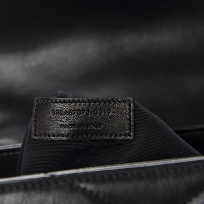 Saint Laurent Calfskin Y Quilted Monogram Toy Loulou Crossbody Bag Black 11 of 12
