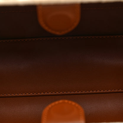 Louis Vuitton Rattan Ostrich Speedy Bandouliere 20 Tan 5 of 9