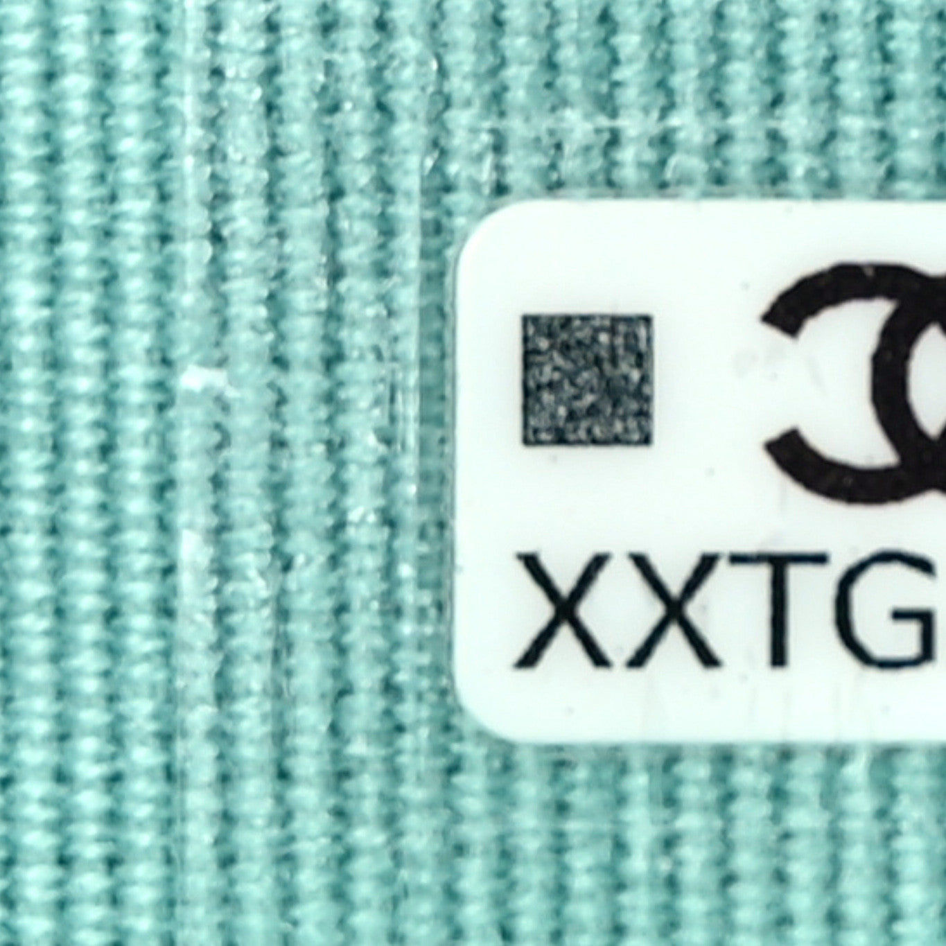 Chanel Caviar Quilted Flap Zip Card Holder Turquoise 6 of 7