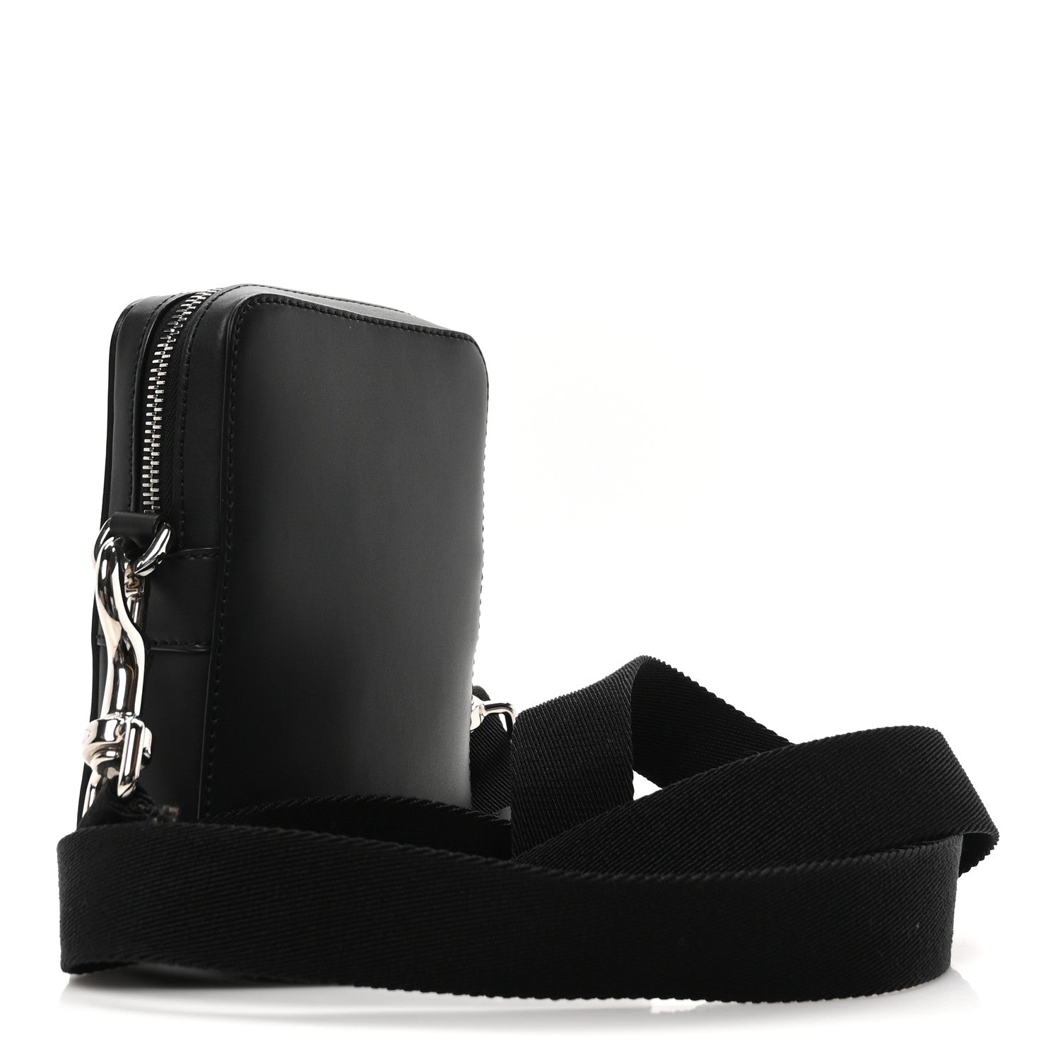 Valentino Garavani Calfskin VLTN Print Small Crossbody Bag Black 3 of 9