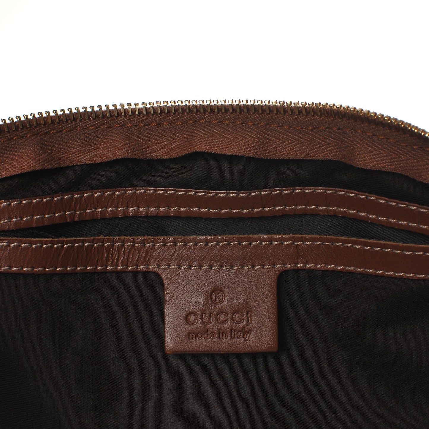 GG Plus Monogram Web Medium Joy Boston Tan