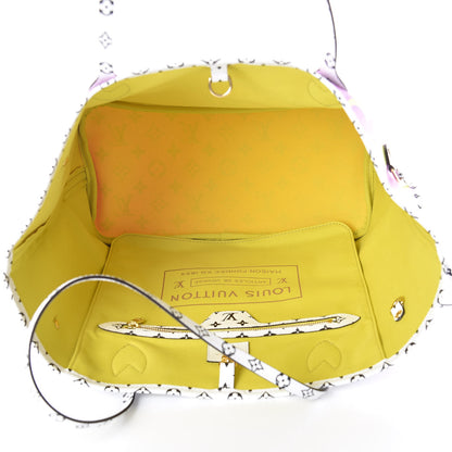 Louis Vuitton Monogram Giant Neverfull MM Pink Lilac 5 of 10