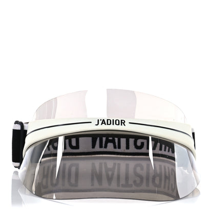 Christian Dior Mirrored DiorClub1 Sun Visor Silver 3 of 11